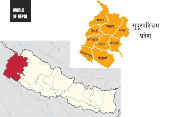 Districts List of Sudurpashchim Province [9 Districts with Names]