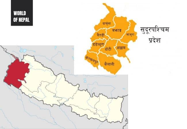Districts List of Sudurpashchim Province [9 Districts with Names]