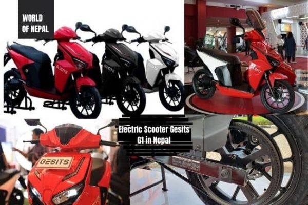 Electric Scooter Gesits G1 in Nepal