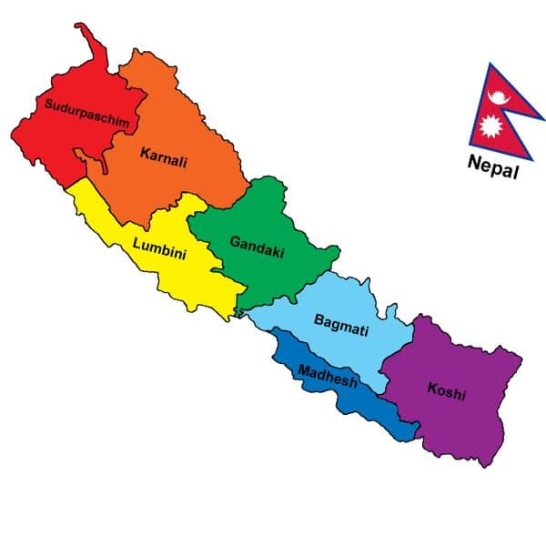 Nepal Map - Top 10 Largest/Biggest Cities in Nepal