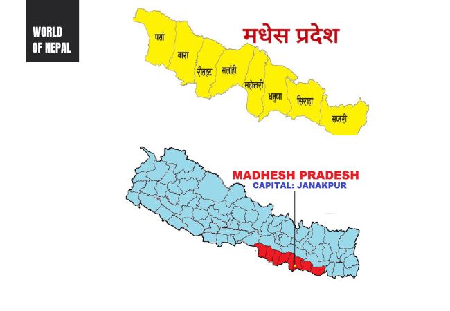 Districts List Of Madhesh Province [8 Districts with Names]