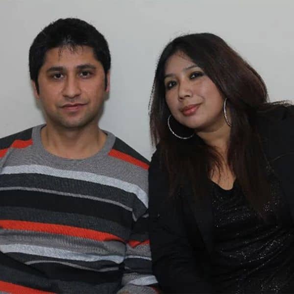 Rabi Lamichhane and his ex-wife Isha Lamichhane (1)