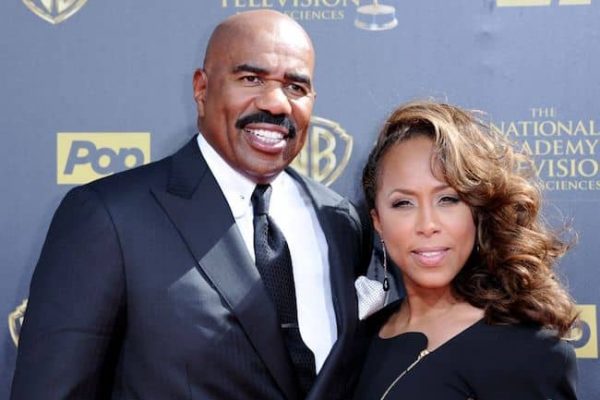 Steve Harvey Have with his wife